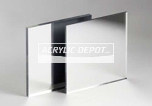 3mm Plaskolite Silver Mirror Acrylic Sheet