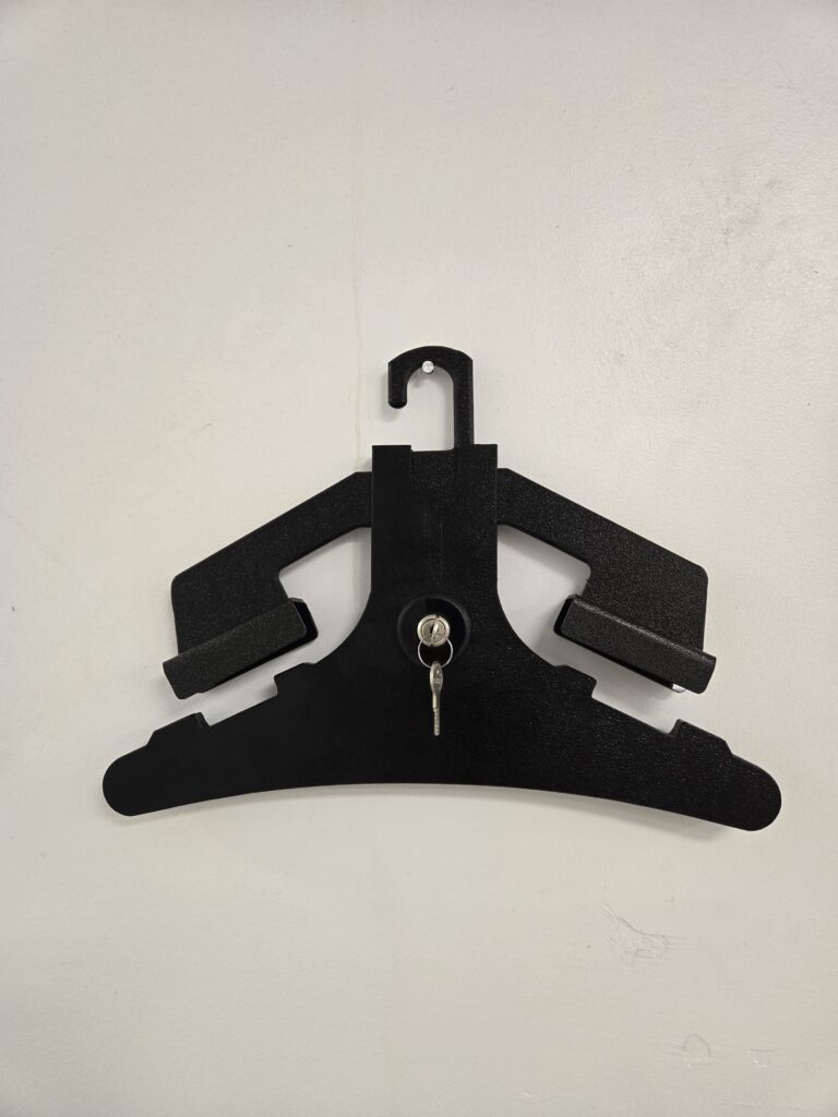 Anti-theft coat hanger